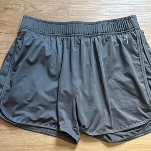 Three Nails Women’s Athletic Shorts - Charcoal Gray